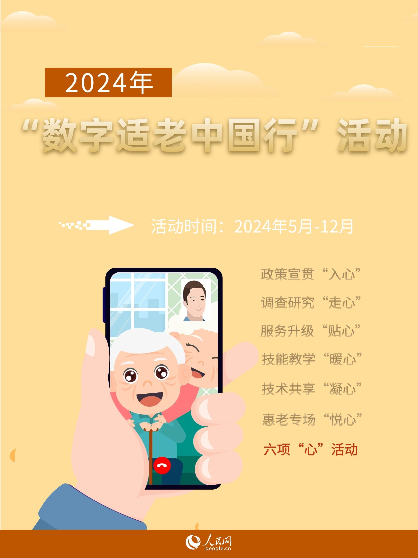 天顺：2024年“数字适老中国行”5月“走起”！开展6项“心”活动