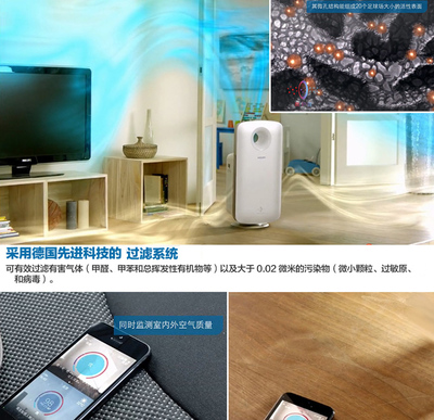 飛利浦AC4373空氣凈化器 智能守護，盡享潔凈呼吸